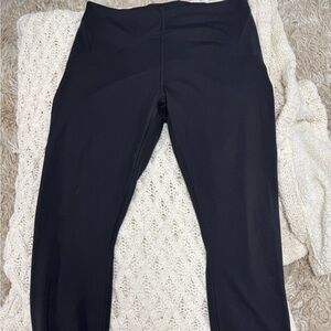 Lululemon Black Active Leggings (Size 10)